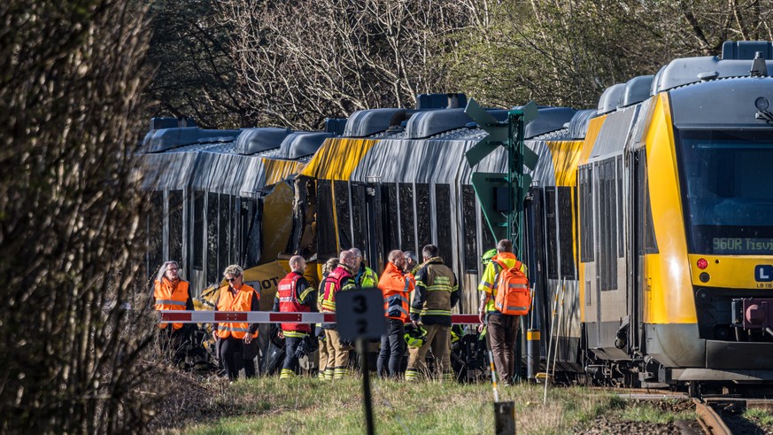 Viele Verletzte nach Zug-Zusammenstoss in Dänemark – Ursache unklar