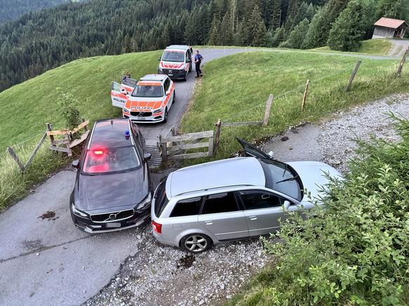 Die Verfolgungsjagd endete auf dem Haggenegweg in Alpthal.