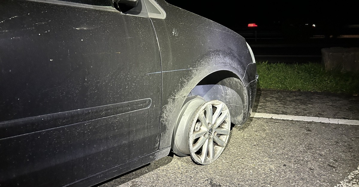 Betrunkener fährt «auf den Felgen» auf der Autobahn A1