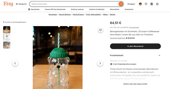 Starbucks-«Bearista» Dupe (2025)