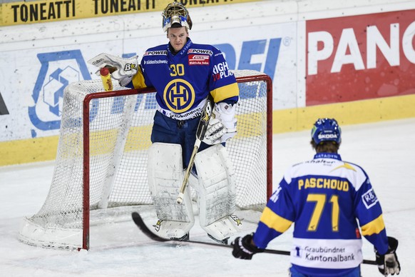 HCD-Coach Arno del Curto setzt im Tor wieder auf Leonardo Genoni.