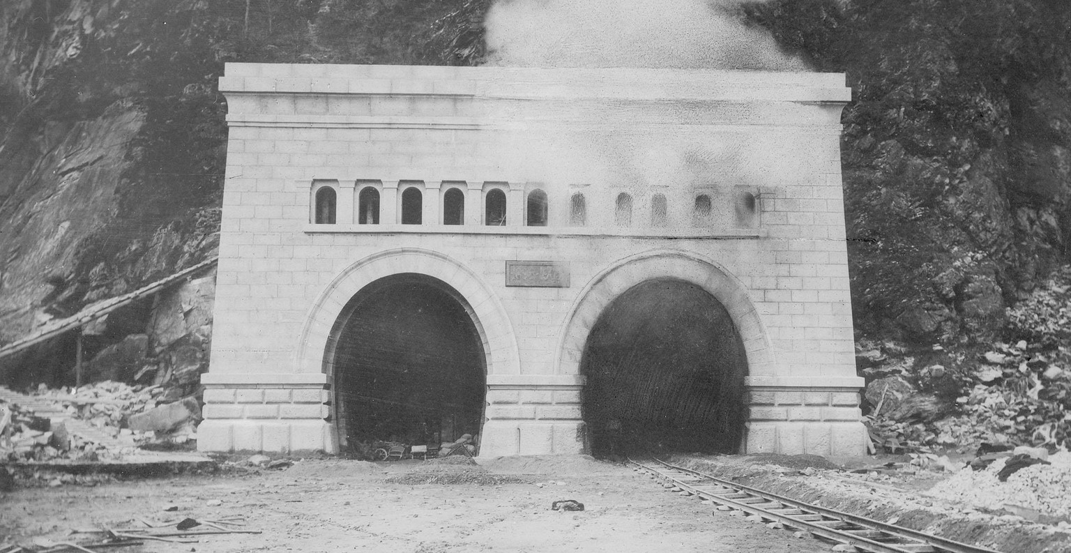 Auf ihrem Rückzug wollte die Wehrmacht das Südportal des Simplontunnels 1945 sprengen.