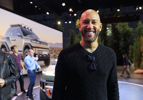 November 20, 2025, Los Angeles, California, USA: Tim Howard attends a Hyundai unveiling at the 2025 Automobility LA on Thursday November 20, 2025 at the Los Angeles Convention Center in Los Angeles, C ...