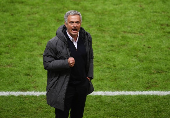 epa05987678 Manchester United manager Jose Mourinho during the UEFA Europa League Final match between Ajax Amsterdam and Manchester United held at the Friends Arena in Stockholm, Sweden, 24 May 2017.  ...