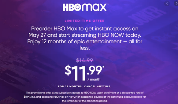 HBO Max Preis