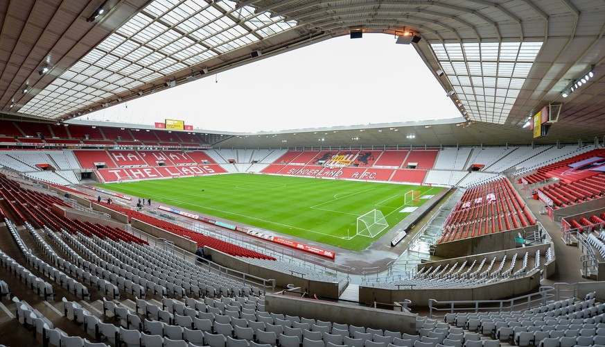 AFC Sunderland v Portsmouth EFL Sky Bet League 1 24/10/2020. General view inside the Stadium Of Light, Sunderland, England before the EFL Sky Bet League 1 match between AFC Sunderland and Portsmouth F ...