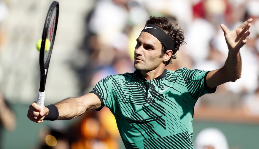 Roger Federer macht in Miami dort weiter, wo er in Indian Wells aufgehört hat.