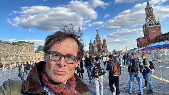 Roger Köppel ist zurzeit in Moskau.
