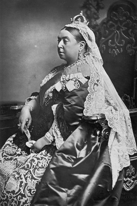 1887: Queen Victoria of Great Britain (1819 - 1901). (Photo by Alexander Bassano/Spencer Arnold/Getty Images)