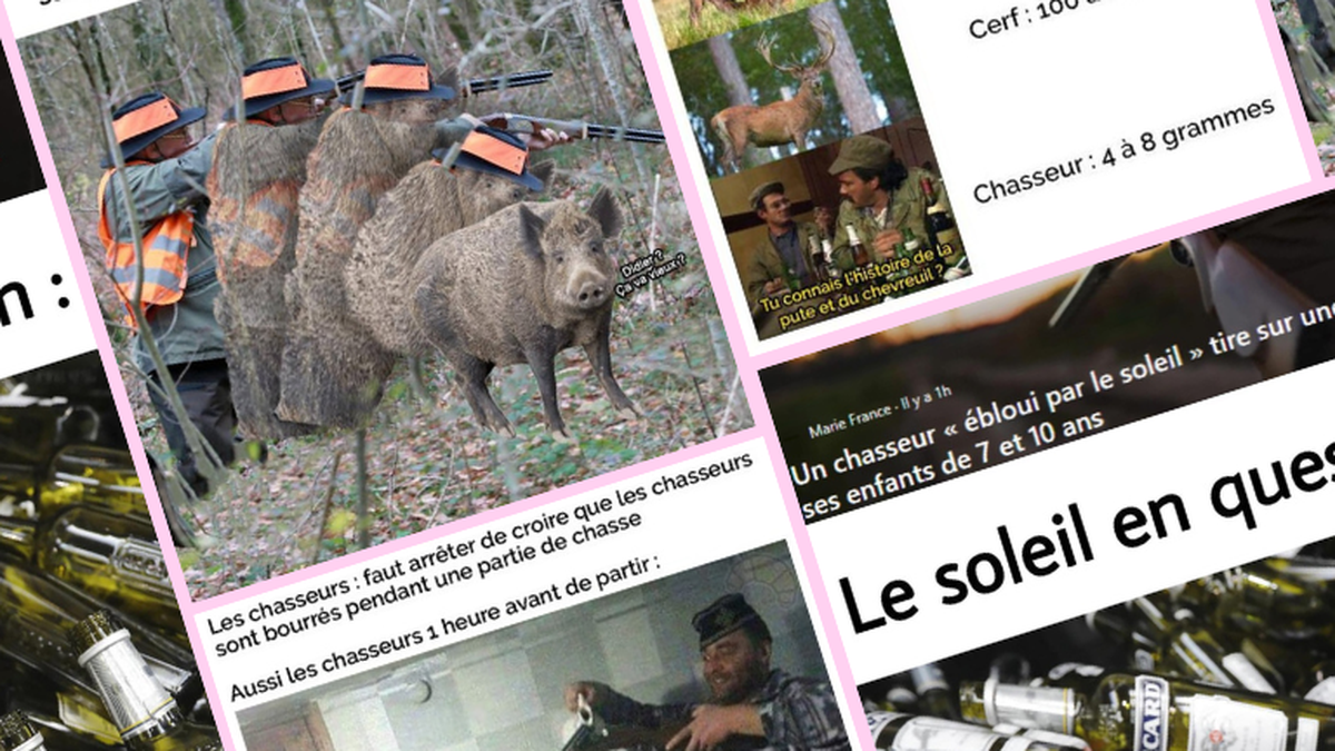 La France veut interdire aux chasseurs d'être bourrés: des mèmes pour rendre hommage à ces gens qui confondent parfois le sanglier et le cycliste.
