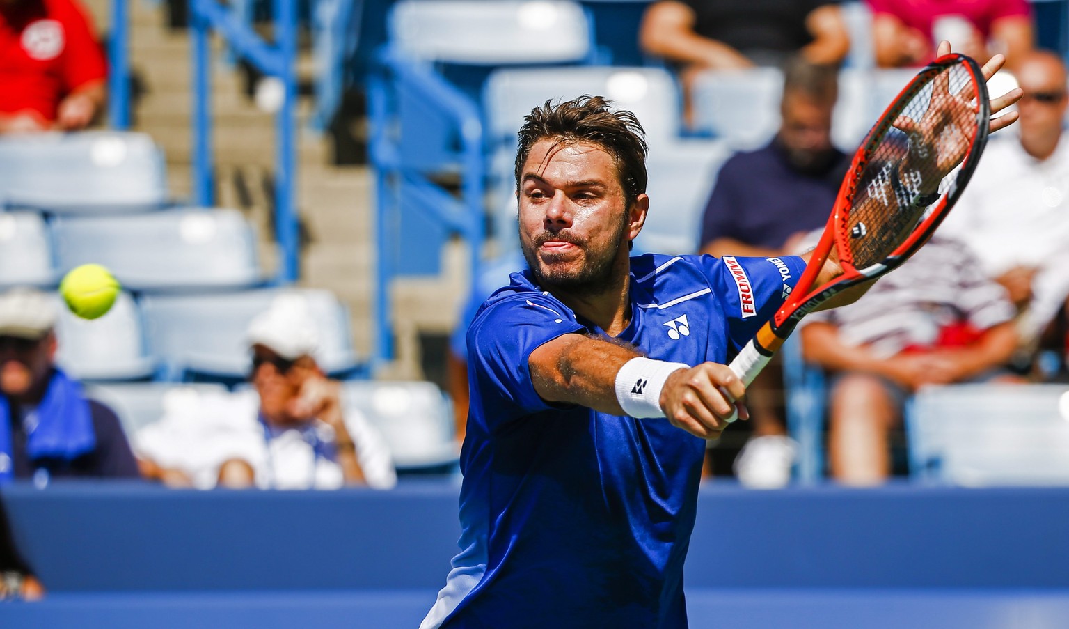 Wawrinka ringt Aufschlagmonster Karlovic nieder. &nbsp;