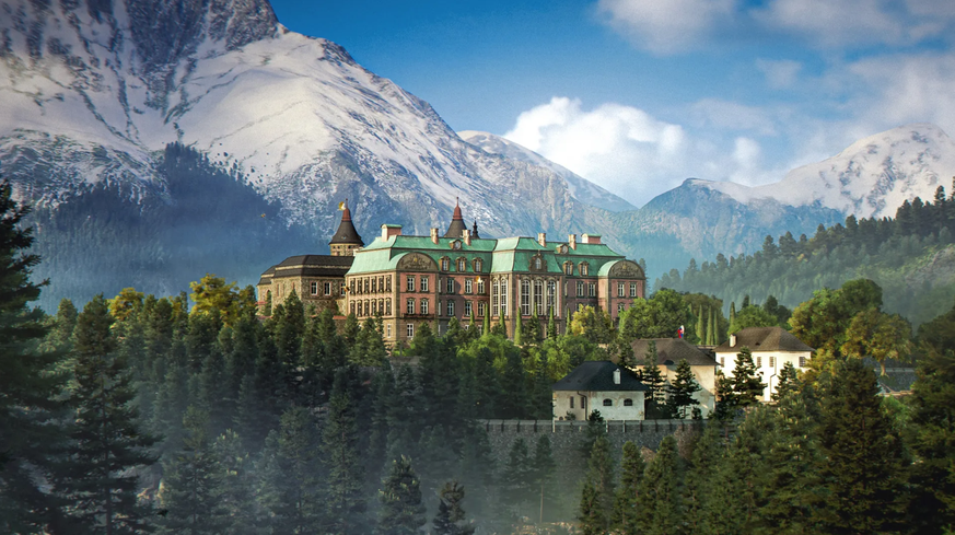 Ein Schloss in den Bergen: «007 First Light» setzt auf Atmosphäre und pittoreske Schauplätze.