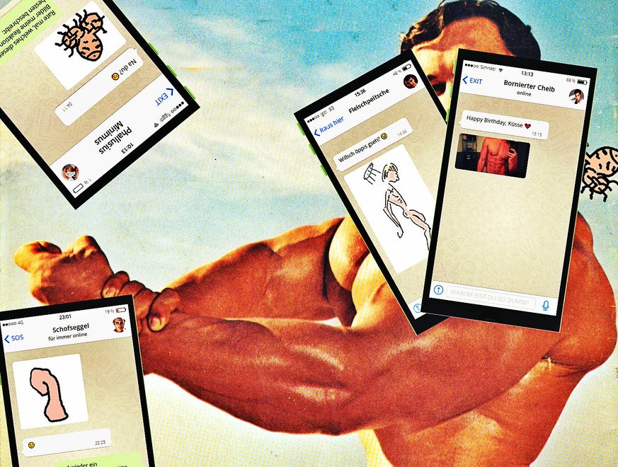 So antwortest du stilgerecht auf Dick Pics und andere unerwünschte Glieder