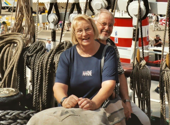 Ferienfoto von der Nordseeküste in Cuxhaven 2004.