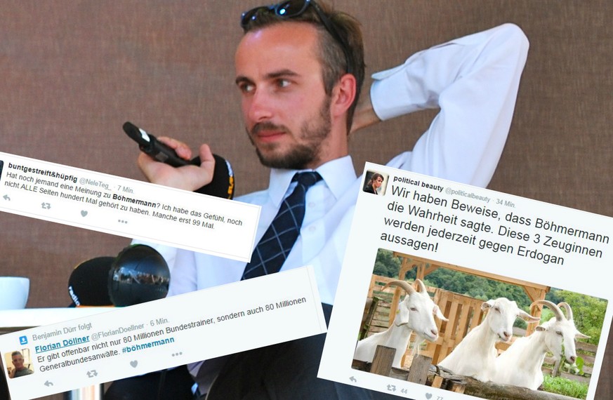 «Ist Böhmermann schon in der Botschaft von Ecuador?» – So reagiert das Netz auf den Merkel-Entscheid