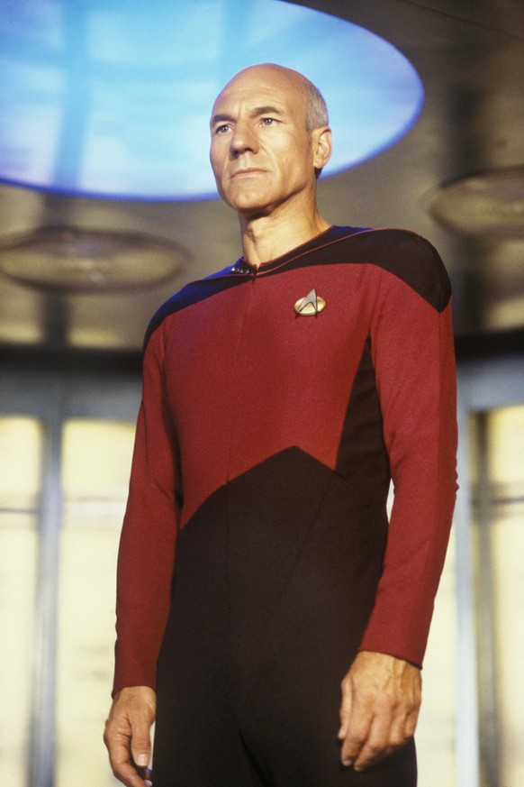 Patrick Stewart at an event for Raumschiff Enterprise: Das nächste Jahrhundert (1987)
Star Trek: Next Generation