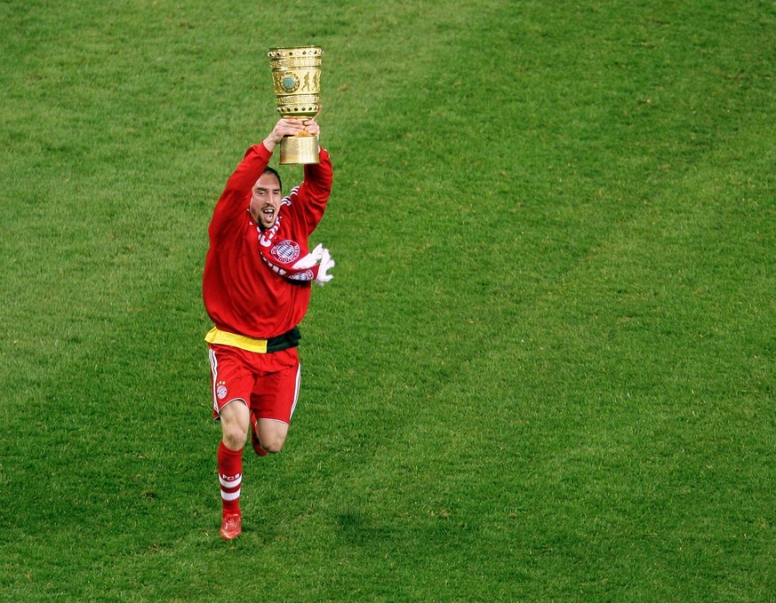 Bildnummer: 03630903 Datum: 19.04.2008 Copyright: imago/ActionPictures
Franck Ribery (Bayern) fl