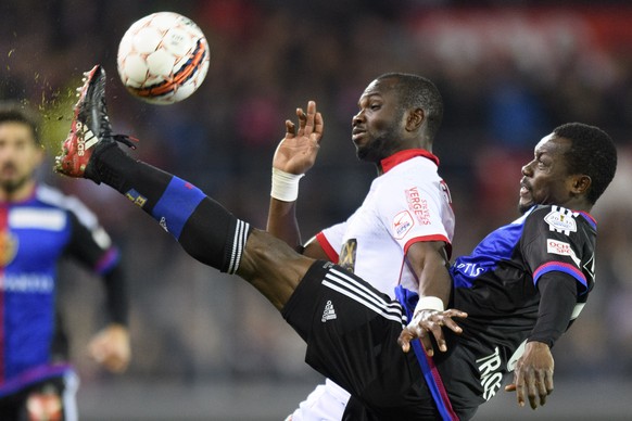 Sions Konaté und Basels Traoré: Beide wollen mit ihren Teams den Titel.