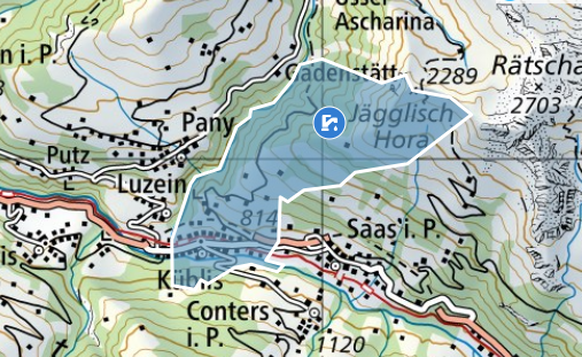 Auch das Bundesamt für Bevölkerungsschutz warnt auf Alertswiss vor der Verschmutzung.