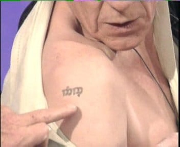 Sir Ian McKellen tattoo herr der ringe
