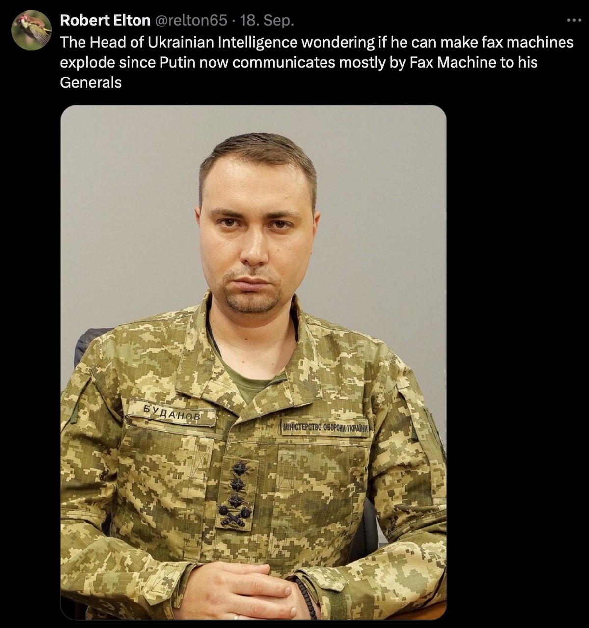 Ukraine-Tweet