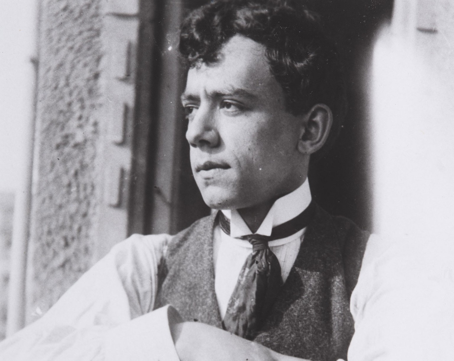Lazar Wechsler as a student, Zurich before 1919. https://www.cinematheque.ch/