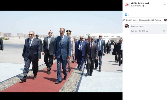 eritreeische Politiker in der schweiz