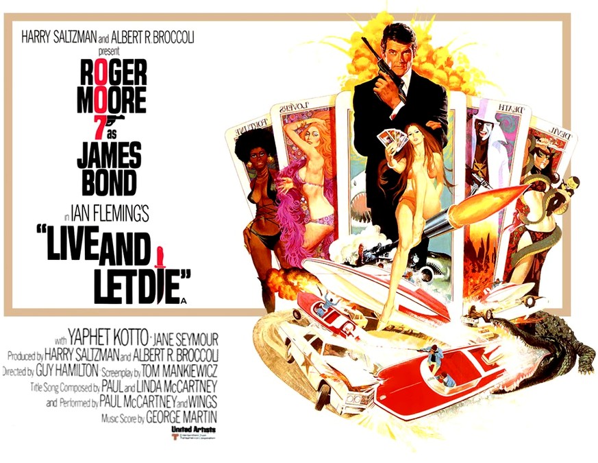 live and let die james bond roger moore film 007 http://spywhothrills.com/liveandletdie