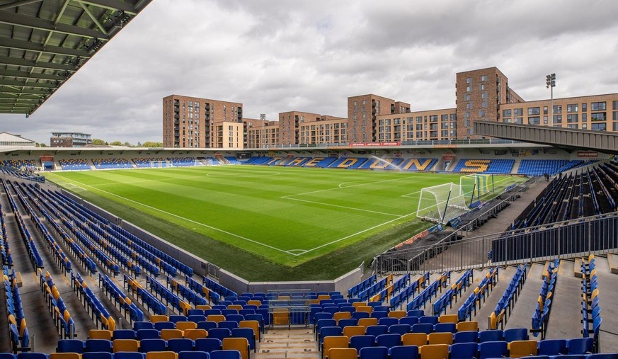 Das Stadion des viertklassigen AFC Wimbledon.