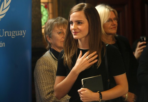 Emma Watson hat ein Herz für feministische Bücher.