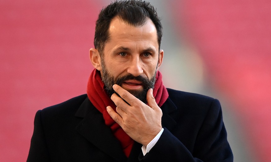 epa08848322 Bayern Munich&#039;s sports director Hasan Salihamidzic arrives for the German Bundesliga soccer match between VfB Stuttgart and Bayern Munich in Stuttgart, Germany, 28 November 2020 EPA/M ...