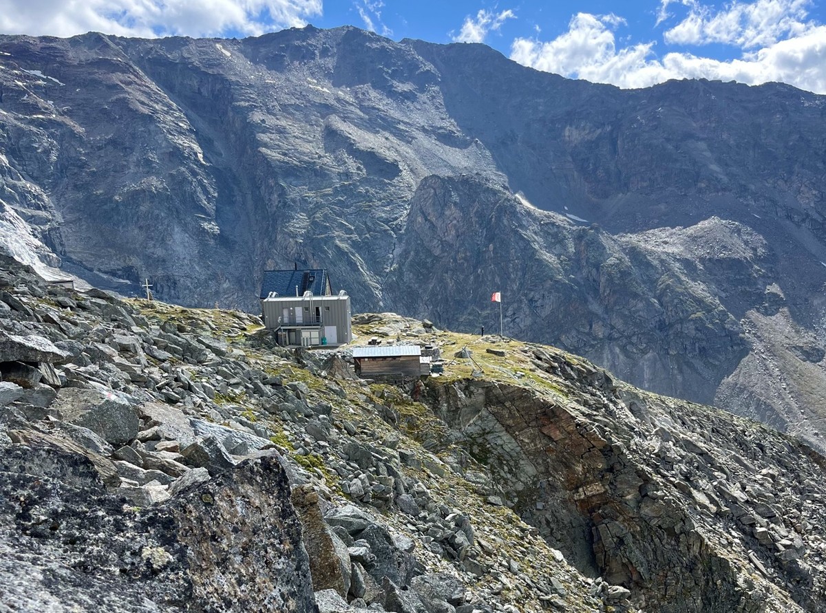 Bordierhütte Wallis Höchster wandergipfel Europas