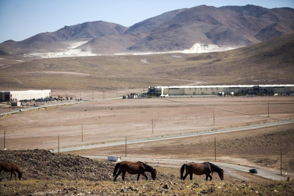 Tesla baut in der Wüste Nevadas eine riesige Fabrik, um die Batterien in grosser Stückzahl zu produzieren.<br data-editable="remove">