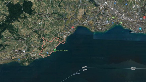 St-Prex am Genfersee.