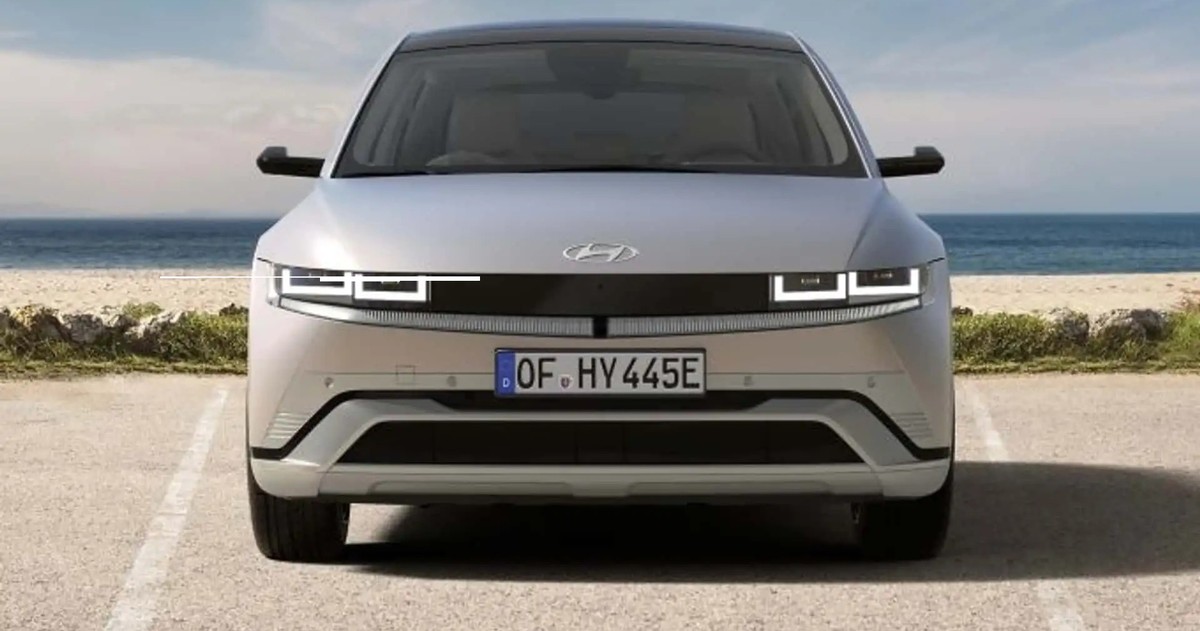 Optisch leicht retuschiert: Der Hyundai 5 erhält zudem einen grösseren Akku.