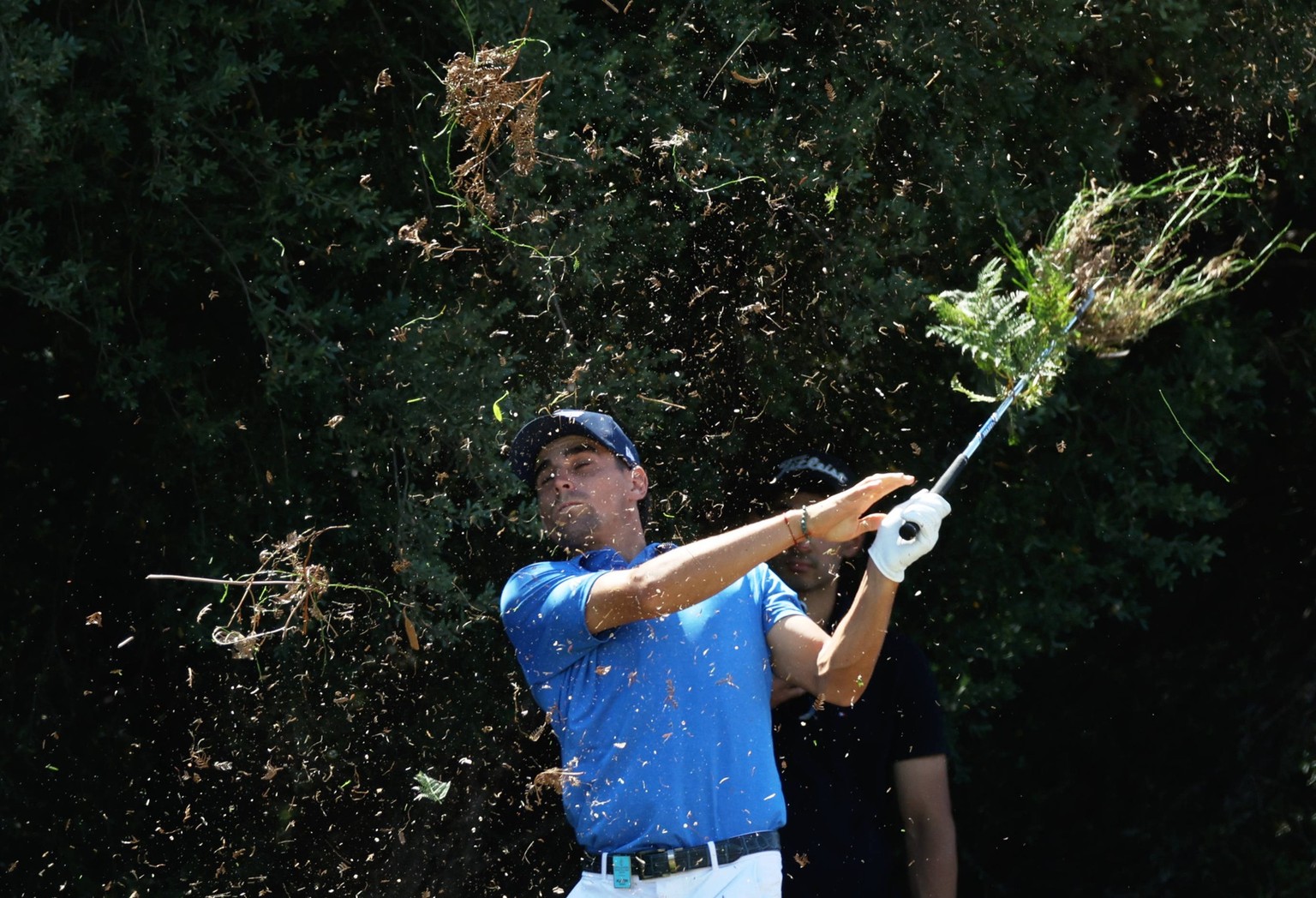Bilder des Jahres 2024, Sport 11 November Sport Themen der Woche KW48 Sport Bilder des Tages GOLF AUSTRALIAN OPEN, Chilean professional golfer Joaquin Niemann shoots on hole 14 of the ISPS HANDA Austr ...