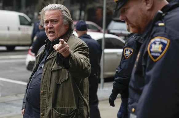 Steve Bannon, ehemaliger Chefstratege des US-Präsidenten Trump.