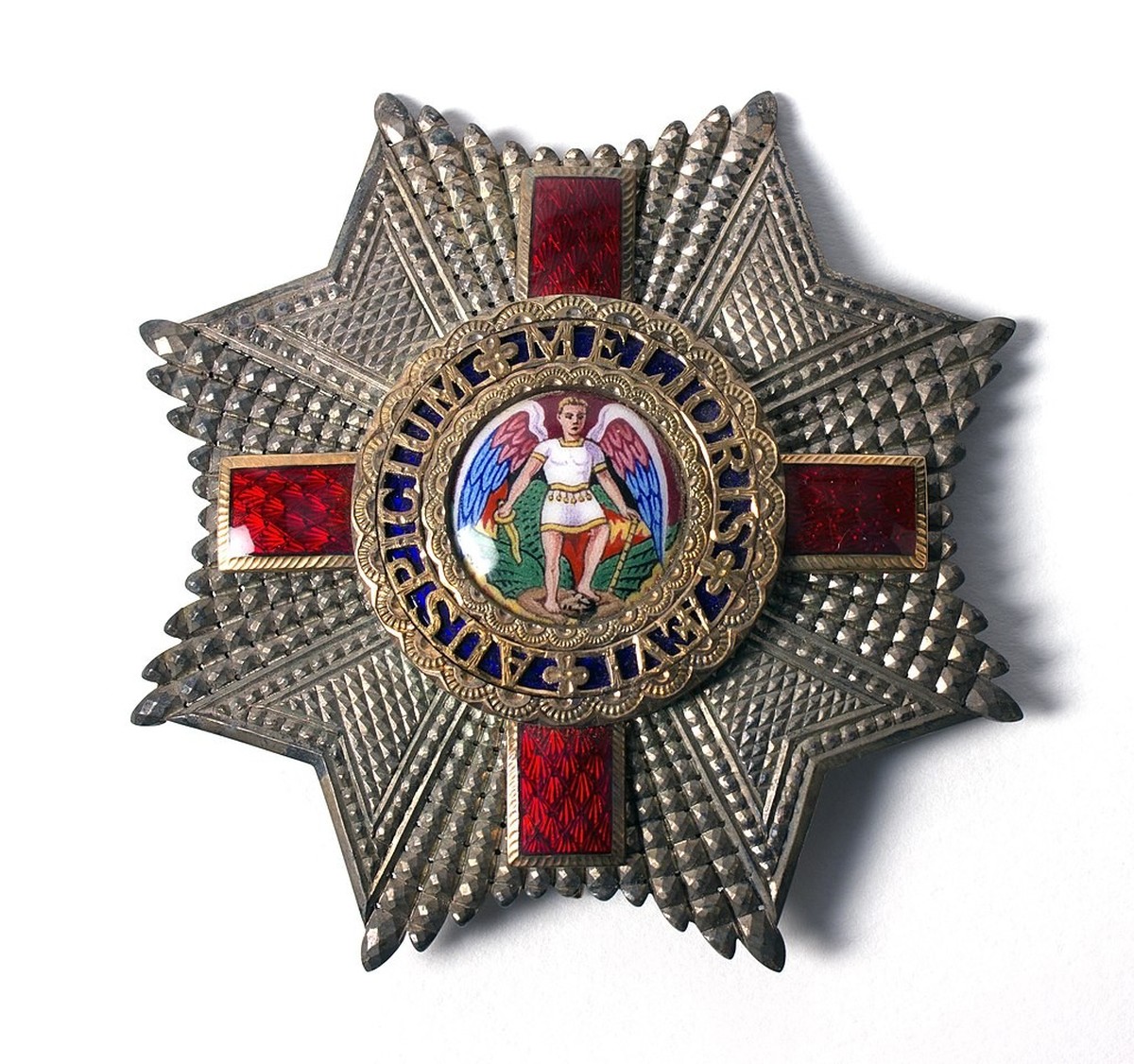 Bruststern eines Knight Commander des St.-Michael- Ordens. 
Von Auckland Museum, CC-BY 4.0, https://commons.wikimedia.org/w/index.php?curid=83839019