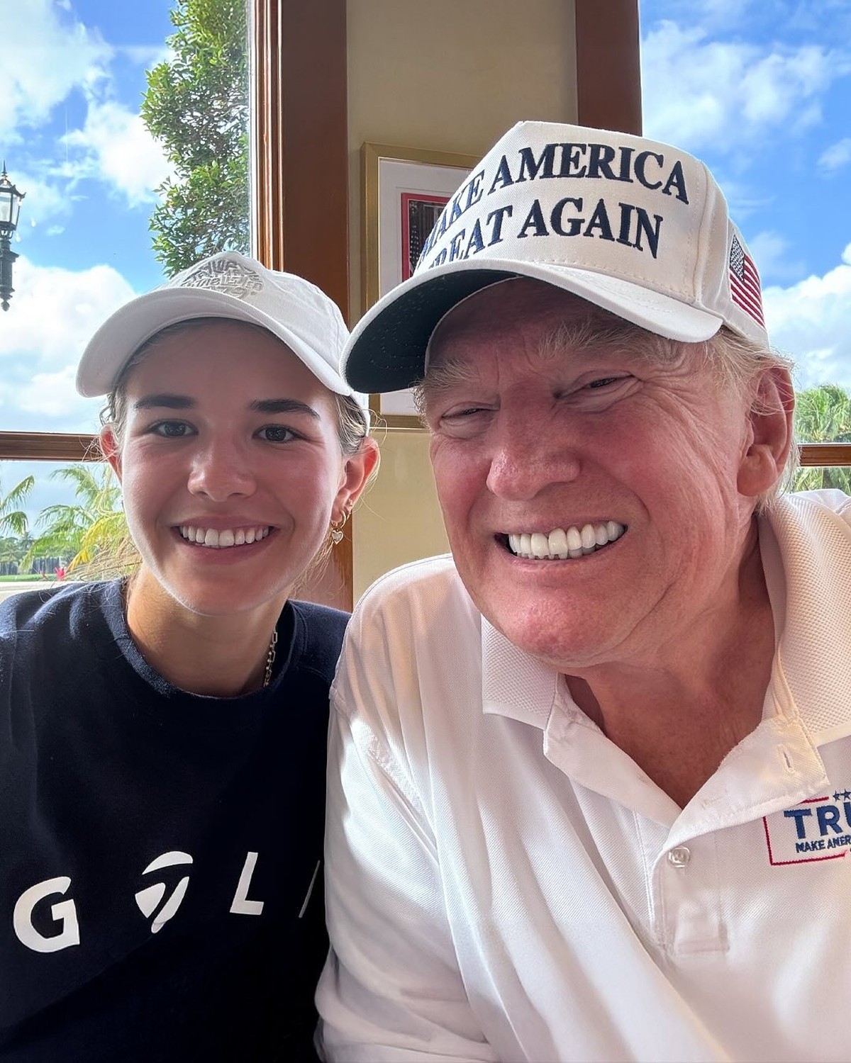 Donald Trump ne cache pas son adoration pour sa petite-fille aînée, Kai, qui partage sa passion pour le golf.