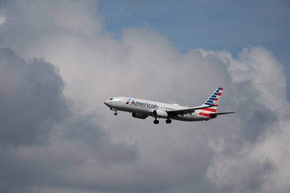 An American Airlines plane comes in to land at Miami International Airport, Monday, Nov. 10, 2025, in Miami. (AP Photo/Rebecca Blackwell)
Government Shutdown