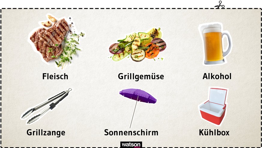 Merkkärtchen für den Sommer