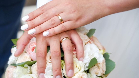 Hochzeit Ring Goldring Ehering Gold Ring Maniküre