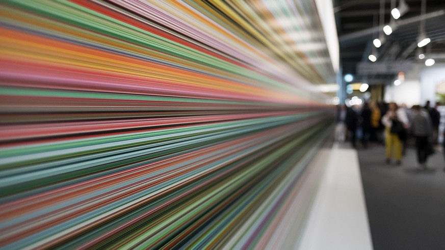 Das Werk «930-7 Strip» des Deutschen Gerhard Richter.