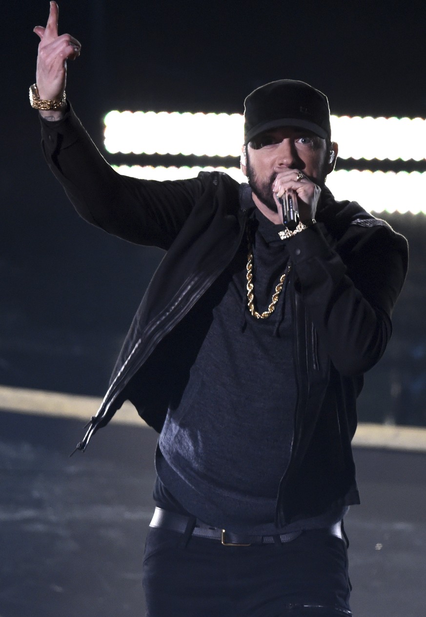 Eminem überrascht alle mit mysteriösem Oscar-Auftritt
