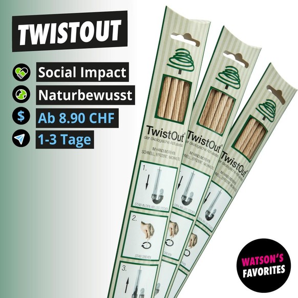 Der innovative Abflussreinigungsstab von Twistout.