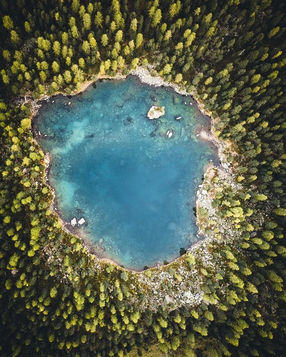 Lago di Saoseo Rauszeit Farbige Seeen