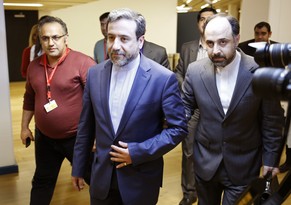 Iranischer Aussenminister Abbas Araghchi in Wien.