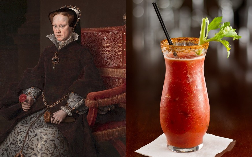 bloody mary mary tudor queen of england drink cocktail