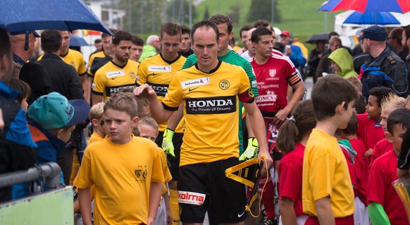 18.09.2016; Bazenheid; Fussball Schweizer Cup - FC Bazenheid - BSC Young Boys;
Steve von Bergen (YB)
(Claudio de Capitani/freshfocus)