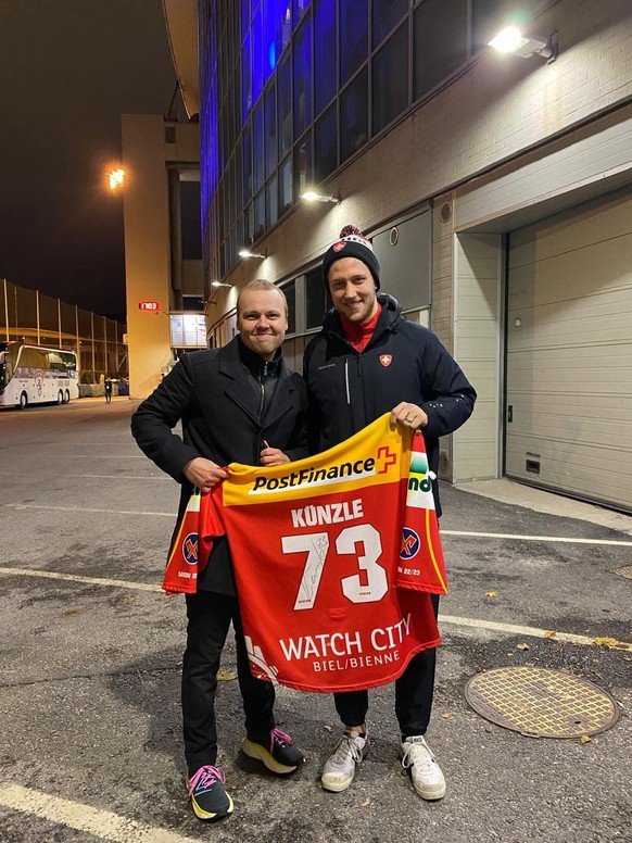 Immer wenn möglcih ist Veikka dabei